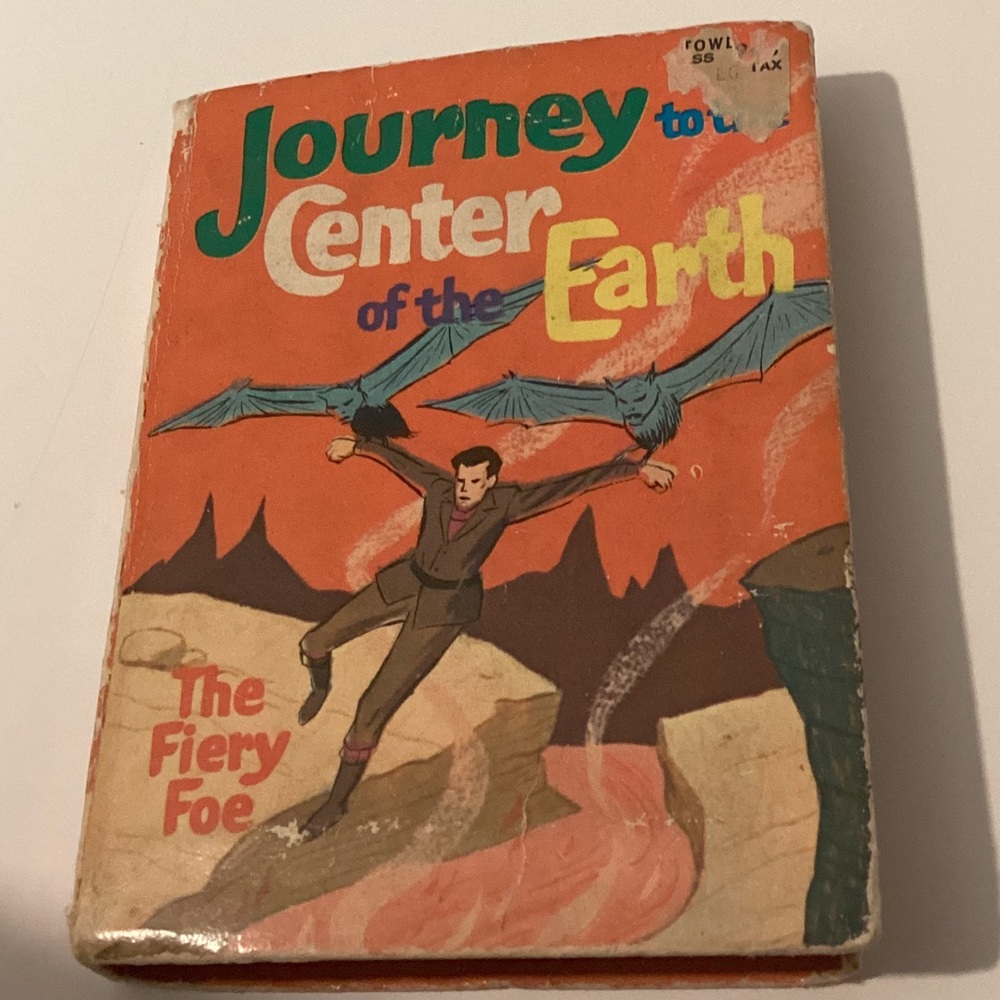 1960s Journey to the Center of the earth book.